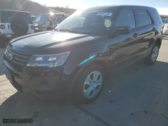 2016 Ford Utility Police Interceptor with VIN 1FM5K8AT5GGA78598, listed as a Copart auction lot 86807164 with 133,931 mi miles and Clean Title. Bid and sale history available at carsss.com. Image 1.