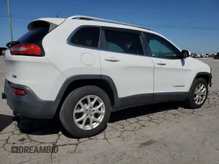 2014 Jeep Cherokee Latitude with VIN 1C4PJMCS4EW227468, listed as a Copart auction lot 52985585 with 183,023 mi miles and Salvage Title. Bid and sale history available at carsss.com. Image 3.