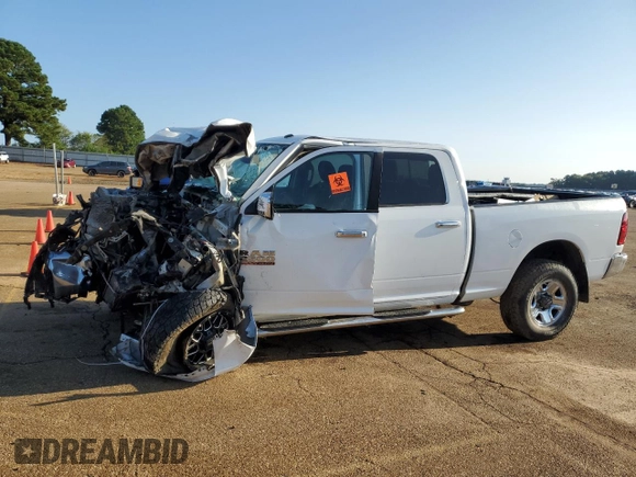 2015 Ram 2500 SLT with VIN 3C6UR5DL0FG645834, listed as a Copart auction lot 71121944 with 0 mi miles and Non Repairable. Bid and sale history available at carsss.com. Image 1.
