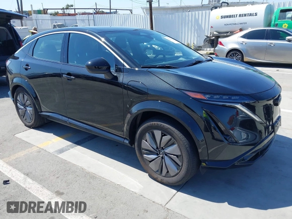 2024 Nissan ARIYA Engage with VIN JN1AF0BA3RM432762, listed as a IAAI auction lot 42293914 with 8,811 mi miles and . Bid and sale history available at DreamBid. Image 1.