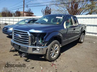 2015 Ford F-150 XLT with VIN 1FTFX1EG3FFD10490, listed as a Copart auction lot 53274495 with 158,774 mi miles and Salvage Title. Bid and sale history available at carsss.com. Image 1.