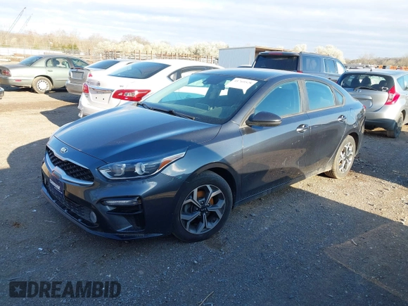 2020 Kia Forte LXS with VIN 3KPF24AD5LE144572, listed as a IAAI auction lot 41769528 with 60,516 mi miles. Bid and sale history available at carsss.com. Image 17.