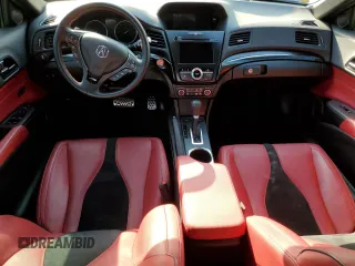 2022 Acura ILX w/Premium/A-Spec Package with VIN 19UDE2F81NA005836, listed as a Copart auction lot 47170255 with 29,585 mi miles and Salvage Title. Bid and sale history available at carsss.com. Image 8.