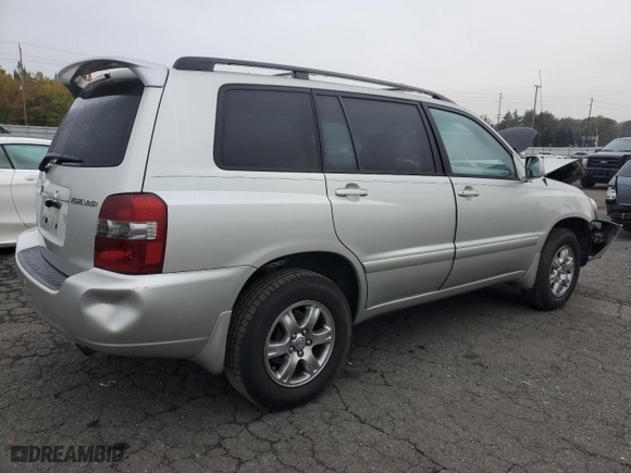 2007 Toyota Highlander with VIN JTEHD21A770047901, listed as a Copart auction lot 76040194 with 126,226 mi miles and Salvage Title. Bid and sale history available at carsss.com. Image 3.