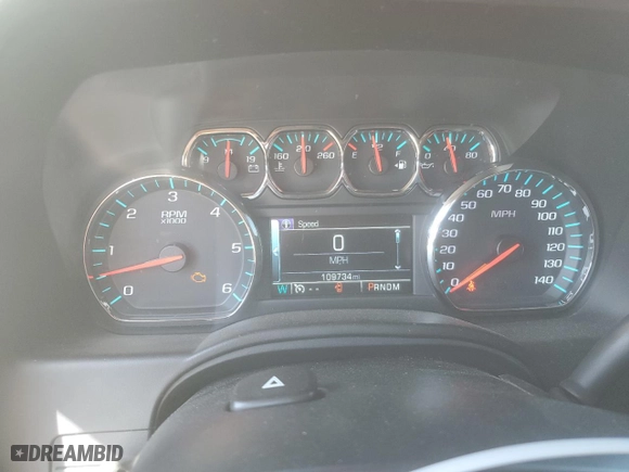 2016 Chevrolet Tahoe LT with VIN 1GNSCBKC7GR352525, listed as a Copart auction lot 52292685 with 109,734 mi miles and Clean Title. Bid and sale history available at carsss.com. Image 9.