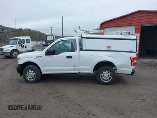 2018 Ford F-150 XL with VIN 1FTMF1CB7JKE51807, listed as a IAAI auction lot 41982761 with 72,170 mi miles. Bid and sale history available at carsss.com. Image 14.