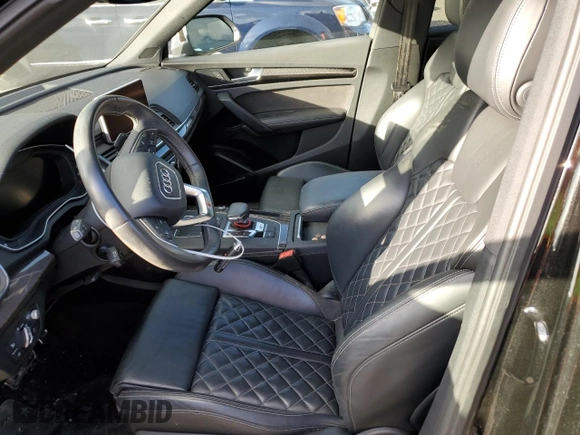 2018 Audi SQ5 Prestige with VIN WA1C4AFY8J2146263, listed as a Copart auction lot 75400084 with Not Provided miles and Non Repairable. Bid and sale history available at DreamBid. Image 7.
