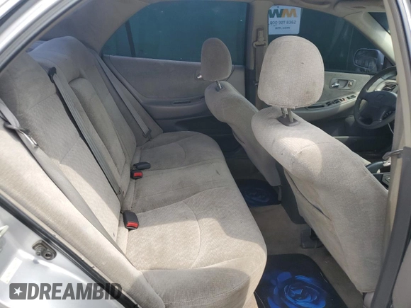 2001 Honda Accord LX z VIN 1HGCG564X1A135855, wystawiony jako Copart lot #57346815 z przebiegiem 235 585 mil mil oraz Szkoda całkowita • Salvage title. Historia ofert i sprzedaży dostępna na DreamBid. Obrazek 10.