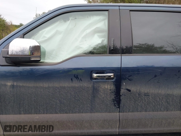 2019 Ford F-150 XL with VIN 1FTEW1E51KFC78923, listed as a IAAI auction lot 41528607 with 111,712 mi miles. Bid and sale history available at carsss.com. Image 14.