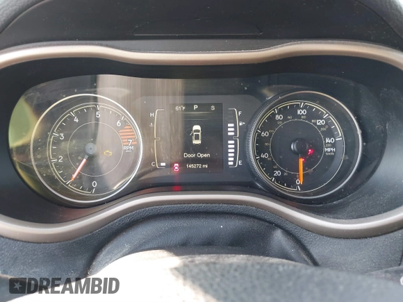 2016 Jeep Cherokee Latitude with VIN 1C4PJMCB5GW218166, listed as a IAAI auction lot 40458497 with 145,272 mi miles and . Bid and sale history available at carsss.com. Image 7.