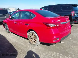 2016 Nissan Sentra SR with VIN 3N1AB7AP6GY262014, listed as a IAAI auction lot 41800744 with 198,494 mi miles. Bid and sale history available at carsss.com. Image 3.