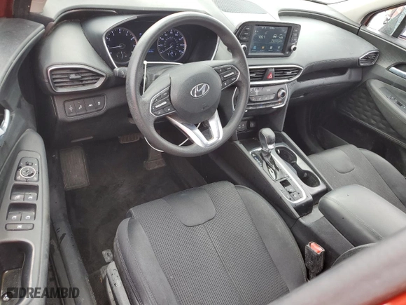 2019 Hyundai Santa Fe SE with VIN 5NMS23AD4KH096160, listed as a Copart auction lot 52177085 with 129,375 mi miles and Clean Title. Bid and sale history available at carsss.com. Image 8.