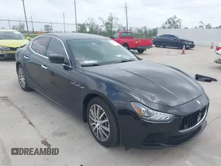 2014 Maserati Ghibli S Q4 z VIN ZAM57RTA9E1109113, wystawiony jako IAAI lot #41923665 z przebiegiem 54 432 mil mil oraz . Historia ofert i sprzedaży dostępna na DreamBid. Obrazek 1.