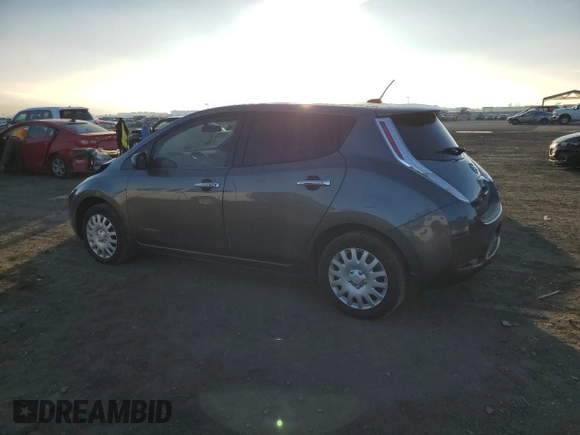 2016 Nissan LEAF SL with VIN 1N4BZ0CP7GC313004, listed as a Copart auction lot 43732005 with 81,574 mi miles and Salvage Title. Bid and sale history available at carsss.com. Image 2.