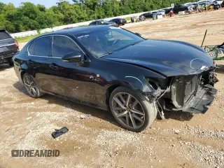 2016 Lexus GS 350 with VIN JTHBZ1BL8GA006756, listed as a Copart auction lot 59570905 with 69,156 mi miles and Salvage title. Bid and sale history available at DreamBid. Image 4.