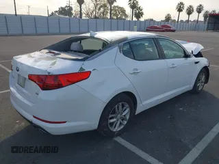2013 Kia Optima LX with VIN 5XXGM4A78DG232064, listed as a IAAI auction lot 41753192 with 170,443 mi miles. Bid and sale history available at carsss.com. Image 4.