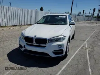 2016 BMW X6 sDrive35i with VIN 5UXKU0C55G0F92740, listed as a Copart auction lot 65639533 with 84,708 mi miles. Bid and sale history available at carsss.com. Image 12.