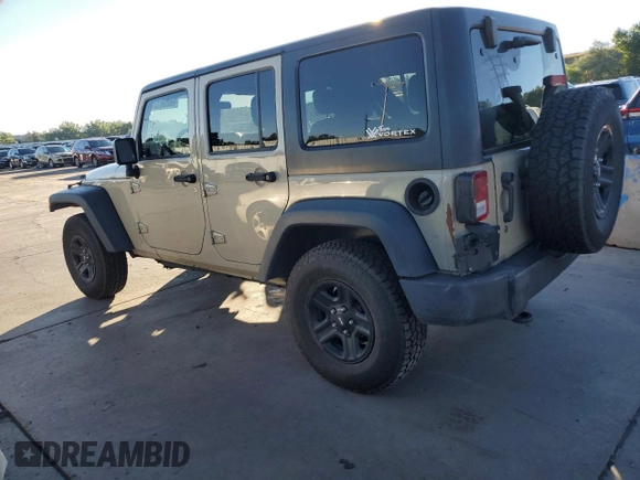 2018 Jeep Wrangler JK Unlimited Sport S with VIN 1C4BJWDG9JL870345, listed as a Copart auction lot 68056124 with 111,377 mi miles and Salvage Title. Bid and sale history available at carsss.com. Image 2.