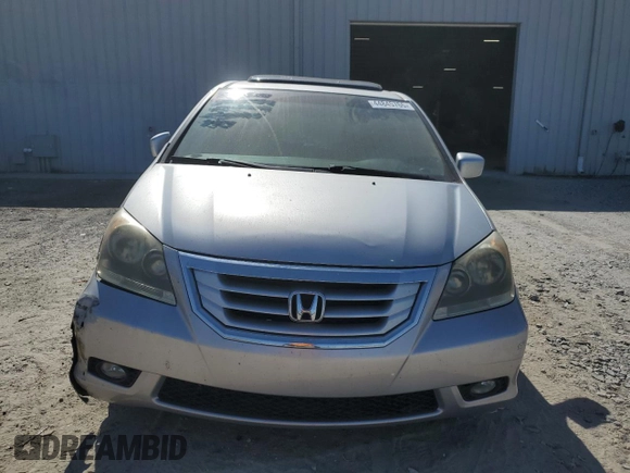 2010 Honda Odyssey Touring with VIN 5FNRL3H95AB067277, listed as a Copart auction lot 44845765 with 0 mi miles and Salvage Title. Bid and sale history available at carsss.com. Image 5.
