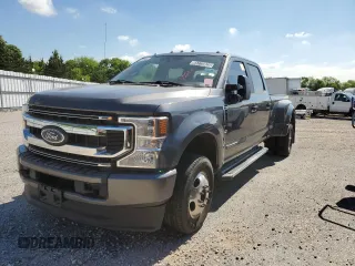 2021 Ford F-350 XL z VIN 1FT8W3DT4MEC60062, wystawiony jako Copart lot #55775935 z przebiegiem 456 137 mil mil oraz Czysty tytuł • Clean title. Historia ofert i sprzedaży dostępna na DreamBid. Obrazek 1.