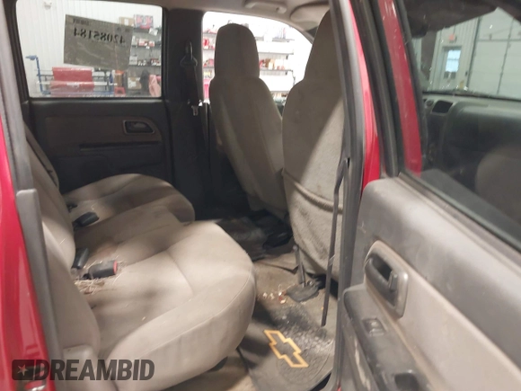 2005 Chevrolet Colorado 1SF LS Z71 with VIN 1GCDT136458224587, listed as a IAAI auction lot 42085184 with 225,359 mi miles. Bid and sale history available at carsss.com. Image 8.