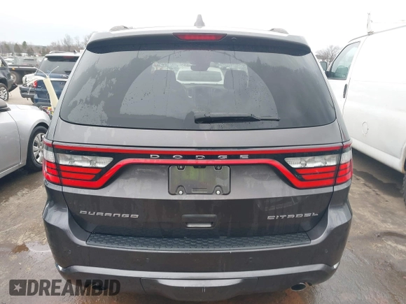 2019 Dodge Durango Citadel with VIN 1C4RDHEG2KC582281, listed as a IAAI auction lot 41614101 with 74,478 mi miles and . Bid and sale history available at DreamBid. Image 16.