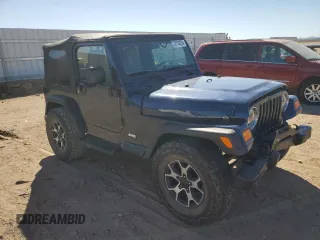 2004 Jeep Wrangler Sport with VIN 1J4FA49S34P724081, listed as a Copart auction lot 72174274 with 150,810 mi miles and Salvage Title. Bid and sale history available at carsss.com. Image 4.