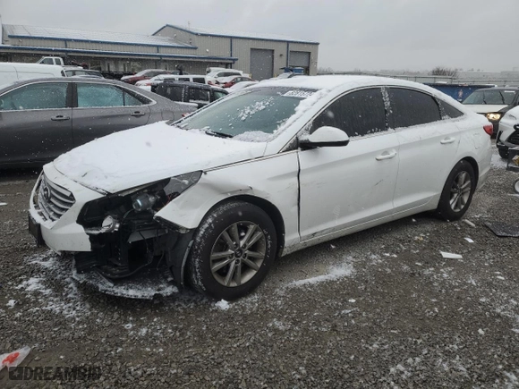 2015 Hyundai Sonata 2.4L SE with VIN 5NPE24AF7FH215283, listed as a Copart auction lot 82815724 with 134,658 mi miles and Salvage Title. Bid and sale history available at carsss.com. Image 1.