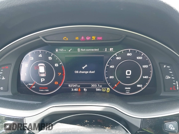 2018 Audi Q7 Premium Plus z VIN WA1LAAF74JD002648, wystawiony jako IAAI lot #42810341 z przebiegiem 92 541 mil mil oraz . Historia ofert i sprzedaży dostępna na DreamBid. Obrazek 7.