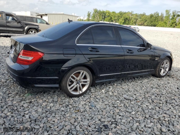2012 Mercedes-Benz C-Class C 250 Sport with VIN WDDGF4HB2CR223639, listed as a Copart auction lot 54445755 with 127,613 mi miles and Clean Title. Bid and sale history available at carsss.com. Image 3.