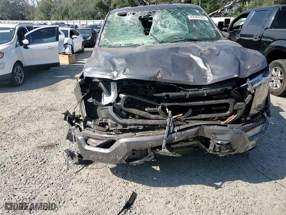 2021 Ford F-150 XL with VIN 1FTEW1C52MFB52012, listed as a Copart auction lot 43984325 with NaN miles and Salvage Title. Bid and sale history available at carsss.com. Image 11.