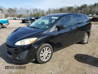 2012 Mazda 5 Sport with VIN JM1CW2BL6C0140959, listed as a Copart auction lot 47960655 with 223,600 mi miles and Salvage Title. Bid and sale history available at carsss.com. Image 1.