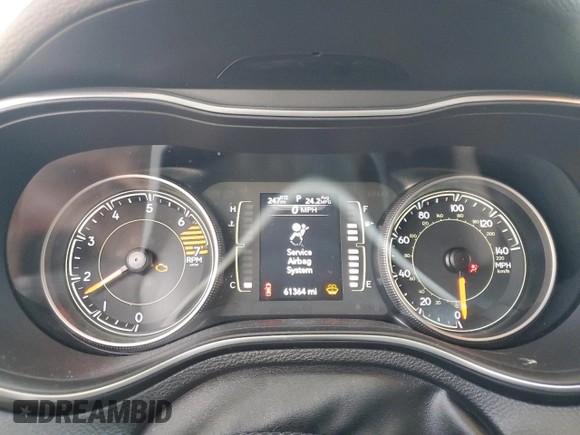 2019 Jeep Cherokee Latitude with VIN 1C4PJLCB2KD221024, listed as a Copart auction lot 63835365 with 61,364 mi miles and Salvage title. Bid and sale history available at DreamBid. Image 9.
