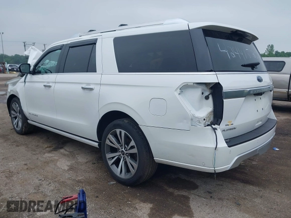 2020 Ford Expedition Max Platinum z VIN 1FMJK1MT1LEB00801, wystawiony jako IAAI lot #42441525 z przebiegiem 40 193 mil mil oraz . Historia ofert i sprzedaży dostępna na DreamBid. Obrazek 3.