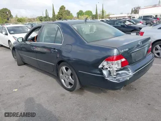 2006 Lexus LS 430 with VIN JTHBN36F065046624, listed as a IAAI auction lot 41921045 with 101,069 mi miles. Bid and sale history available at carsss.com. Image 3.