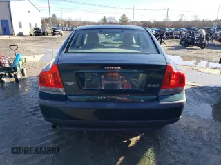 2001 Volvo S60 with VIN YV1RS61R812070508, listed as a Copart auction lot 87254354 with 116,070 mi miles and Clean Title. Bid and sale history available at carsss.com. Image 6.