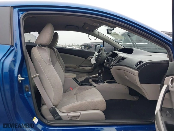 2012 Honda Civic Cpe LX with VIN 2HGFG3A52CH507436, listed as a IAAI auction lot 41452627 with 1 mi miles. Bid and sale history available at carsss.com. Image 5.