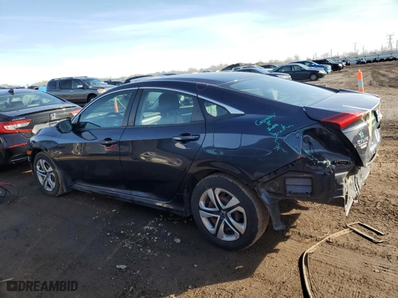 2018 Honda Civic Sedan LX with VIN 19XFC2F54JE040025, listed as a Copart auction lot 48426645 with 102,523 mi miles and Salvage Title. Bid and sale history available at carsss.com. Image 2.