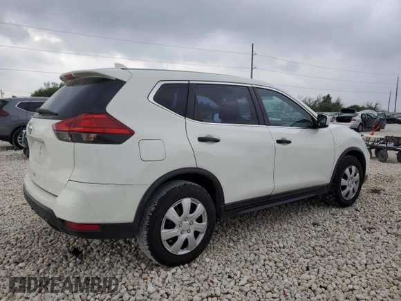 2017 Nissan Rogue S with VIN KNMAT2MT7HP558779, listed as a Copart auction lot 51852015 with 181,529 mi miles and Salvage Title. Bid and sale history available at DreamBid. Image 3.
