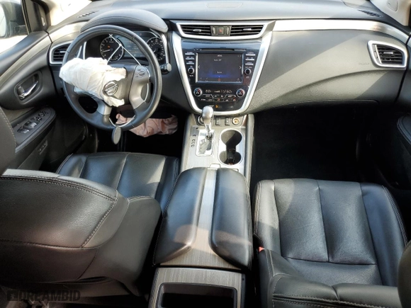 2017 Nissan Murano SL with VIN 5N1AZ2MG3HN163670, listed as a Copart auction lot 49519585 with 92,073 mi miles and Salvage Title. Bid and sale history available at carsss.com. Image 8.