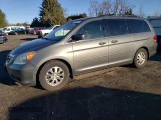 2008 Honda Odyssey EX-L with VIN 5FNRL38608B404776, listed as a Copart auction lot 49906555 with 329,765 mi miles and Clean Title. Bid and sale history available at carsss.com. Image 1.