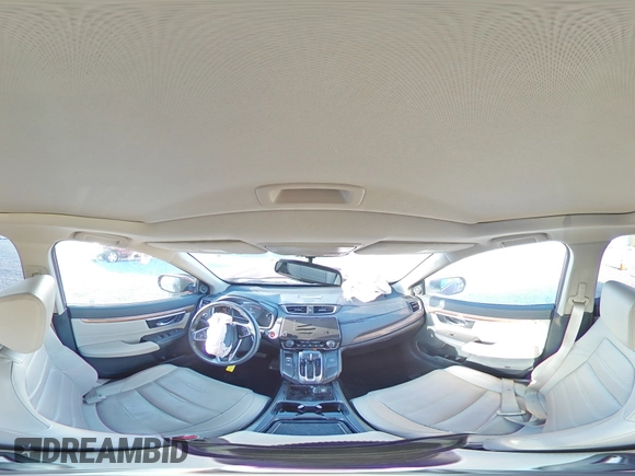2018 Honda CR-V EX-L with VIN 2HKRW2H84JH613464, listed as a Copart auction lot 53984255 with 55,494 mi miles and Salvage Title. Bid and sale history available at carsss.com. Image 16.