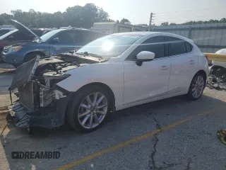 2017 Mazda 3 Grand Touring with VIN JM1BN1M36H1116751, listed as a Copart auction lot 64498964 with 90,924 mi miles and Clean Title. Bid and sale history available at DreamBid. Image 1.