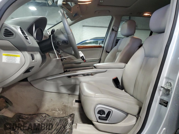 2007 Mercedes-Benz M 350 with VIN 4JGBB86E37A226893, listed as a Copart auction lot 46915485 with 171,518 mi miles and Salvage Title. Bid and sale history available at DreamBid. Image 7.