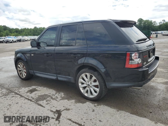 2013 Land Rover Range Rover Sport SC with VIN SALSH2E43DA783381, listed as a Copart auction lot 61505595 with 118,613 mi miles and Clean title. Bid and sale history available at DreamBid. Image 2.