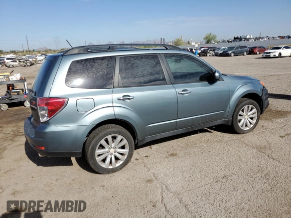 2012 Subaru Forester X Premium with VIN JF2SHBDC5CH410253, listed as a Copart auction lot 62430315 with 85,491 mi miles and Salvage title. Bid and sale history available at DreamBid. Image 3.