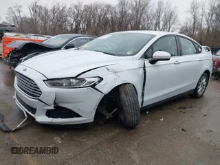 2015 Ford Fusion S with VIN 3FA6P0G70FR219905, listed as a IAAI auction lot 41228828 with 62,030 mi miles and . Bid and sale history available at carsss.com. Image 17.