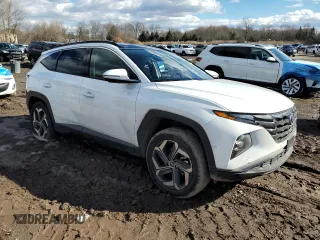2024 Hyundai Tucson Limited with VIN 5NMJECDE0RH417094, listed as a Copart auction lot 43280385 with 13,927 mi miles and Salvage Title. Bid and sale history available at carsss.com. Image 4.