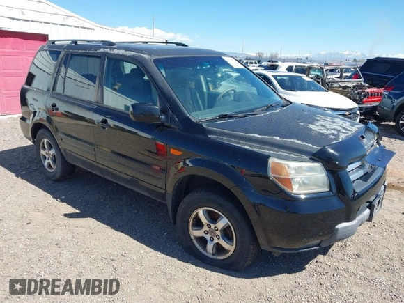2008 Honda Pilot EX-L with VIN 5FNYF18598B027783, listed as a IAAI auction lot 41872532 with 225,562 mi miles. Bid and sale history available at carsss.com. Image 1.