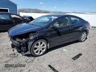 2011 Hyundai Elantra GLS with VIN 5NPDH4AE9BH052356, listed as a Copart auction lot 53126695 with 79,601 mi miles and Clean Title. Bid and sale history available at carsss.com. Image 1.